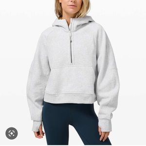 Scuba Oversized Half-Zip Hoodie Heathered Grey Lululemon